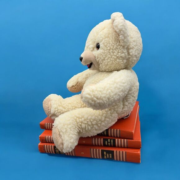 1986 Snuggles Fabric Softner Bear Plush Vintage Stuffed Promo - Russ Berrie Toy - Picture 6 of 14